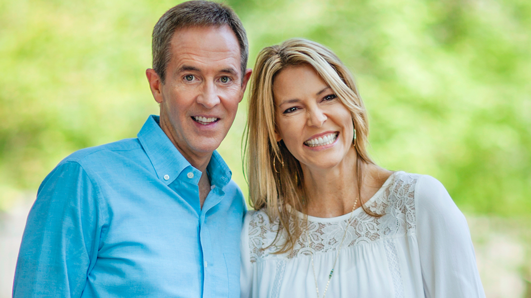 Andy Stanley with his wife Sandra Stanley