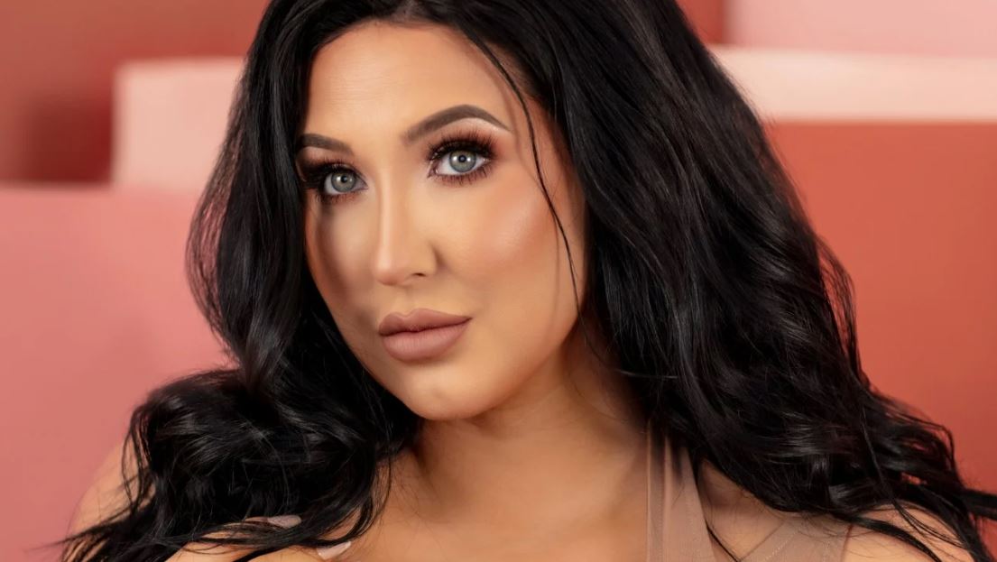 A headshot of Jaclyn Hill with a straight face
