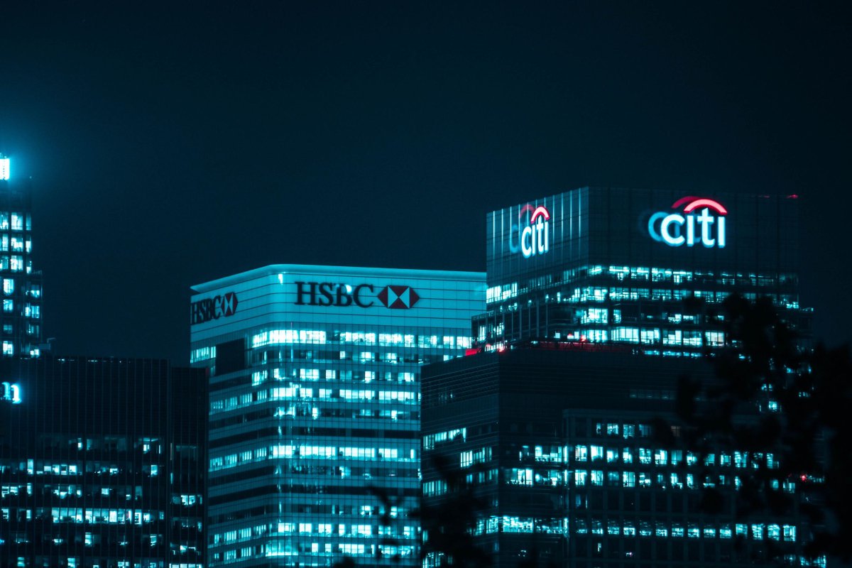 HSBC and Citi buildings