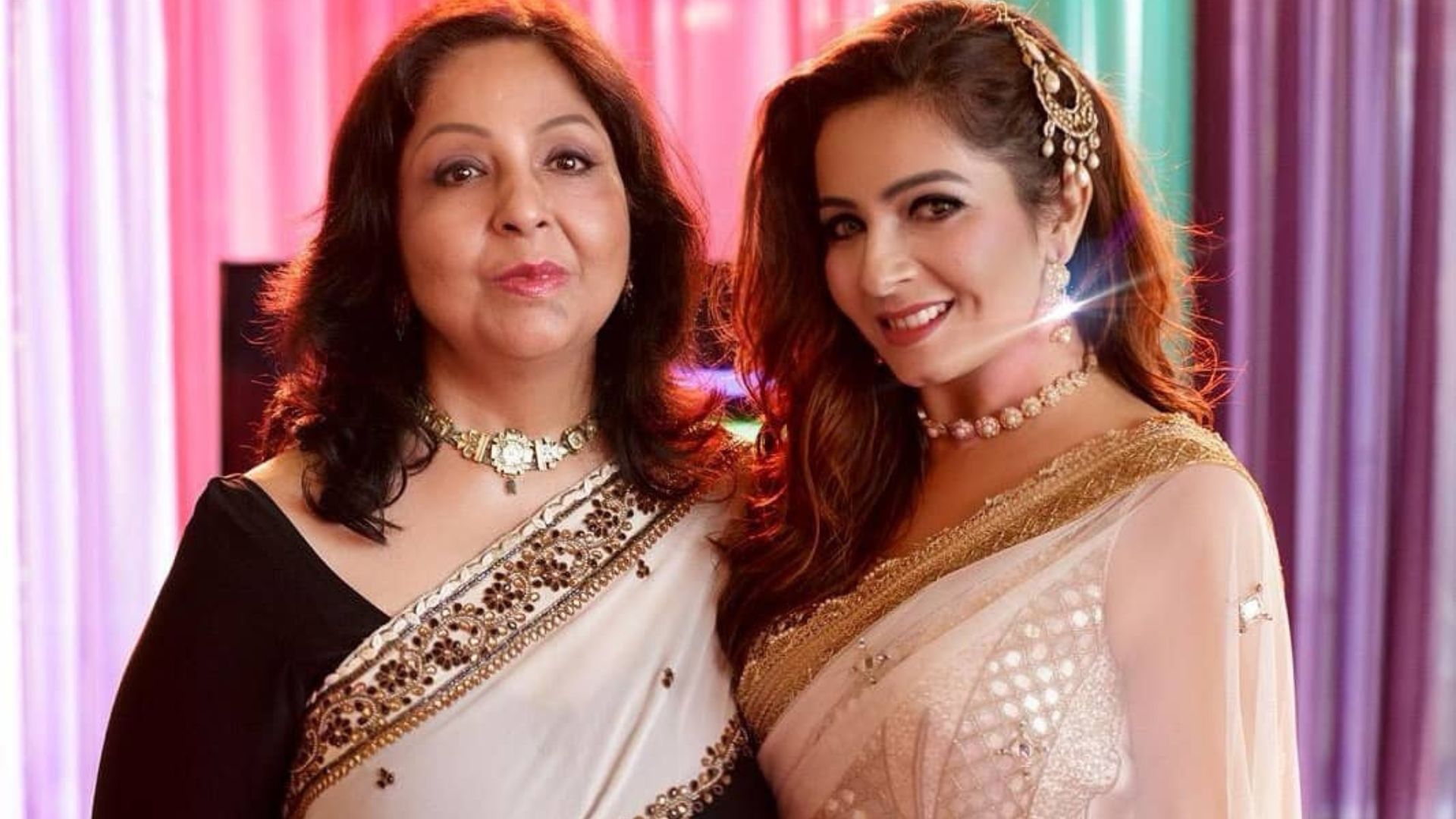 Shonali Nagrani With Her Mother
