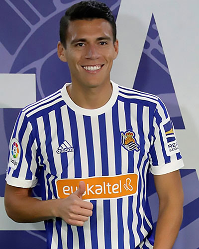 Hector Moreno smiling