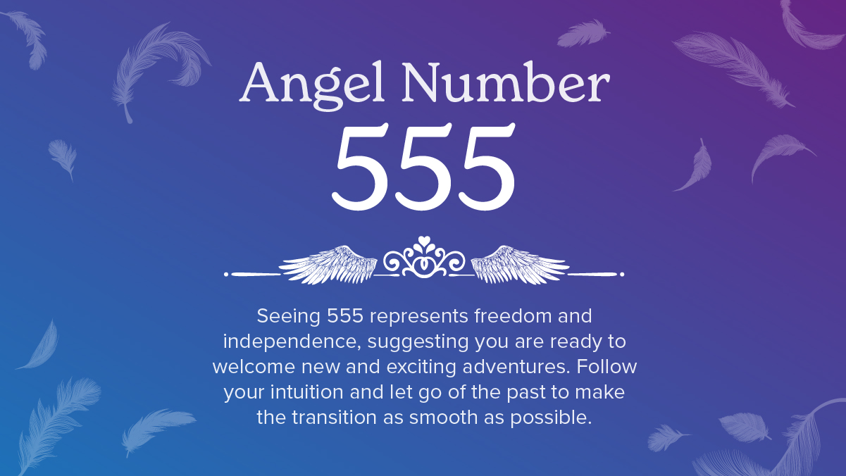 Angel Number 555 poster
