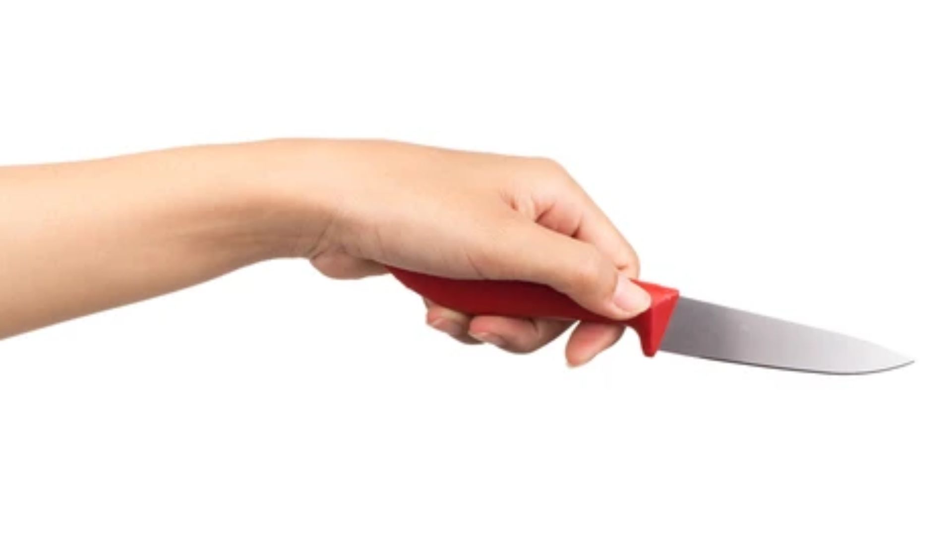 Person Holding A Small Knife