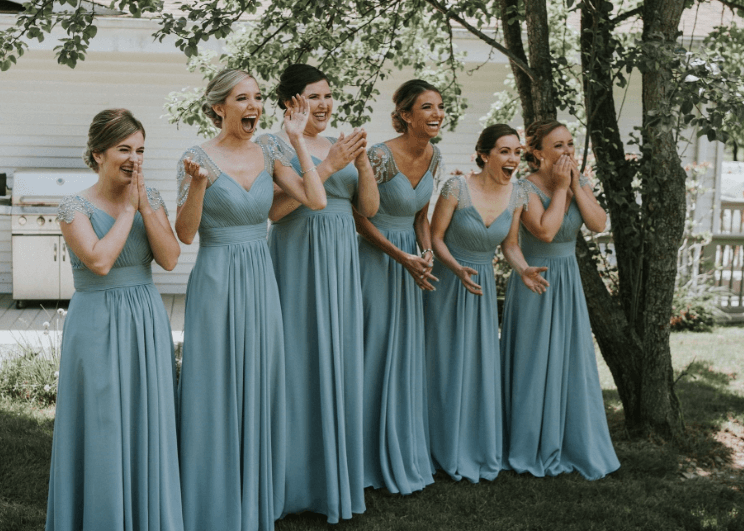 Sky's The Limit - Our Top 5 Dusty Blue Bridesmaid Dress Looks 2023