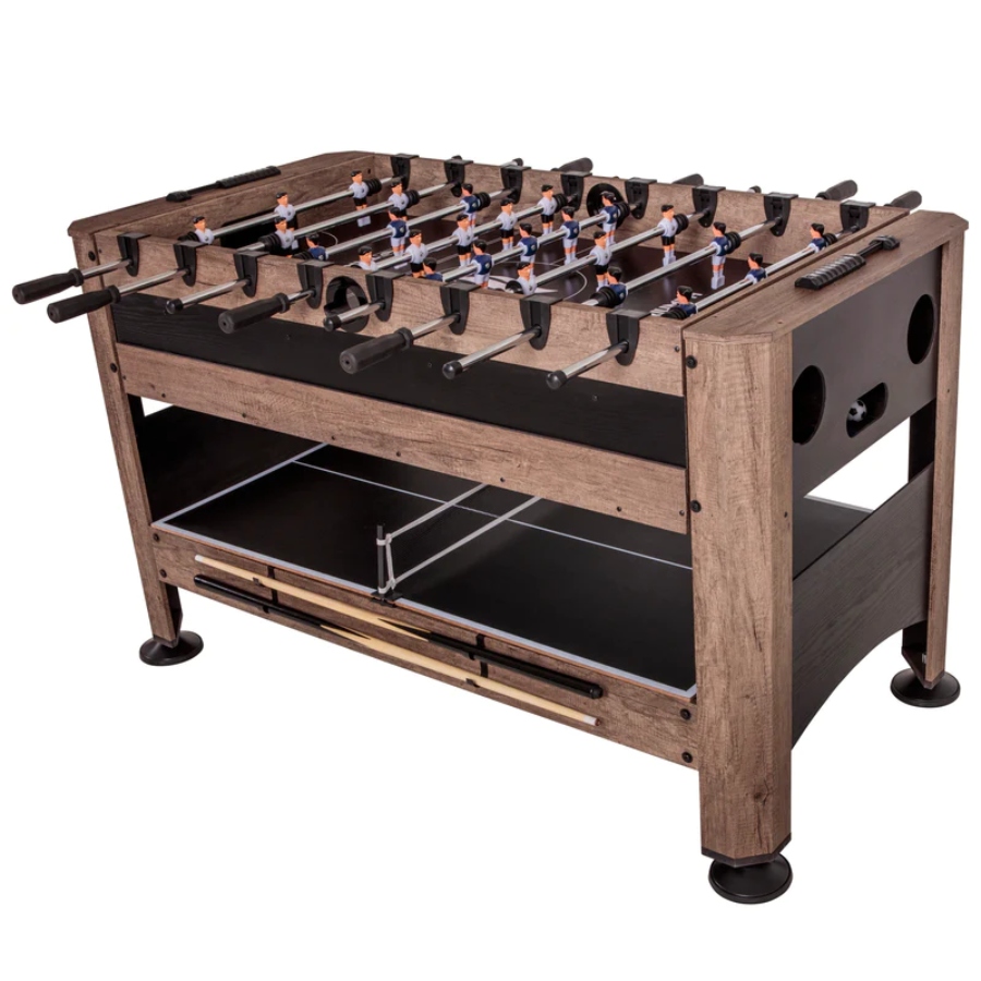 Wooden Triumph 4-in-1 Rotating Game Table