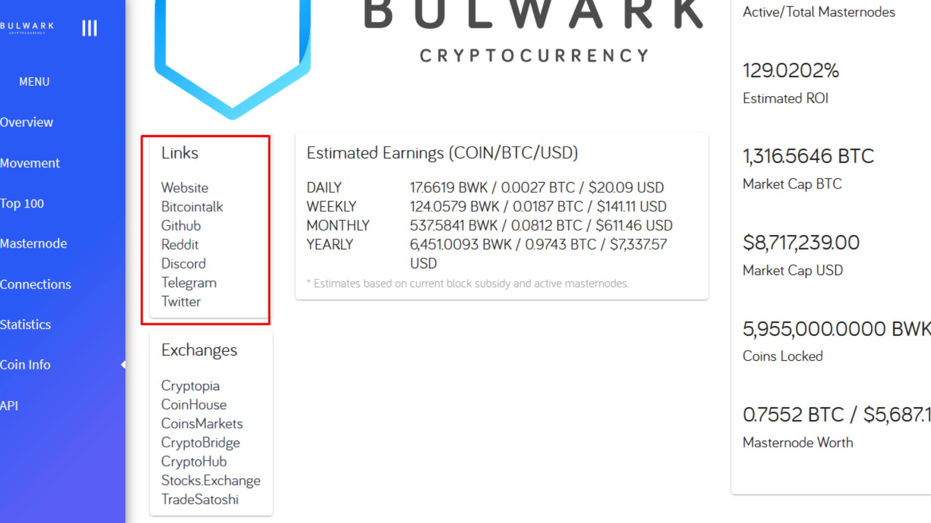  Bulwark Explorer User Interface