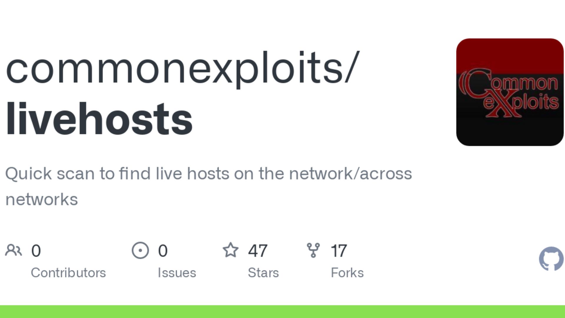 Common Exploits Post About Live Host