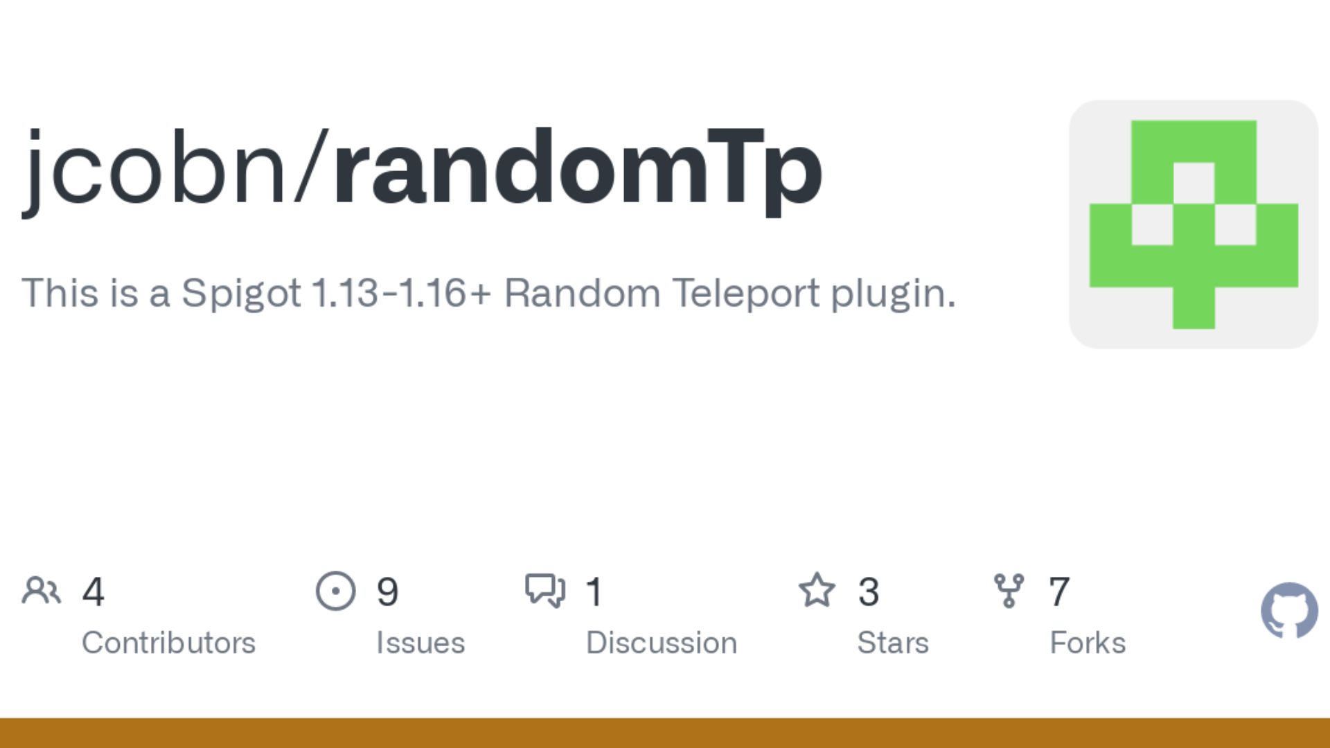  Github Post About Random TP
