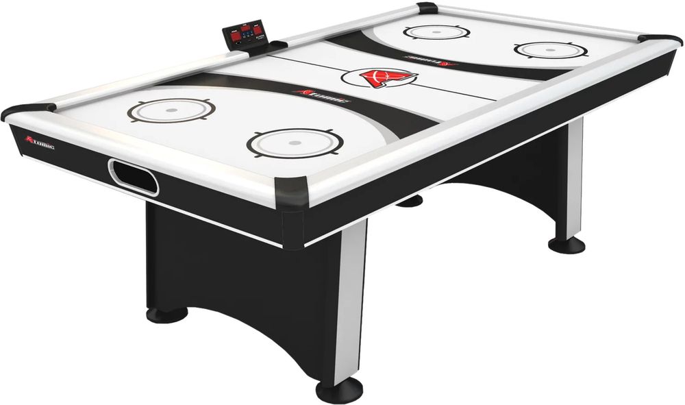 Black and white Atomic Blazer 7-foot Air Hockey Table