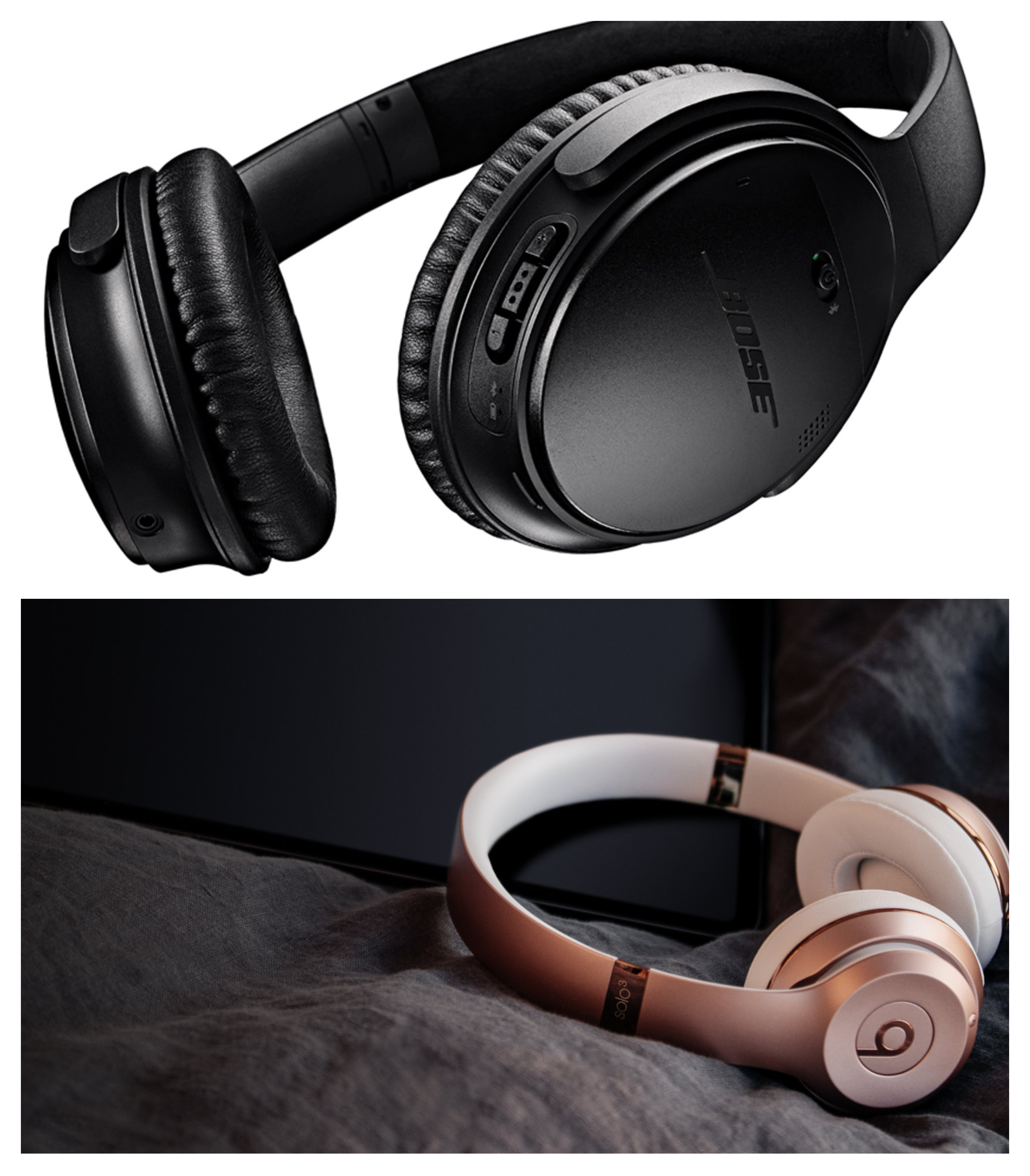 Bose Quietcomfort 35 Vs Beats Solo 3 - The Ultimate Headphone Face-off