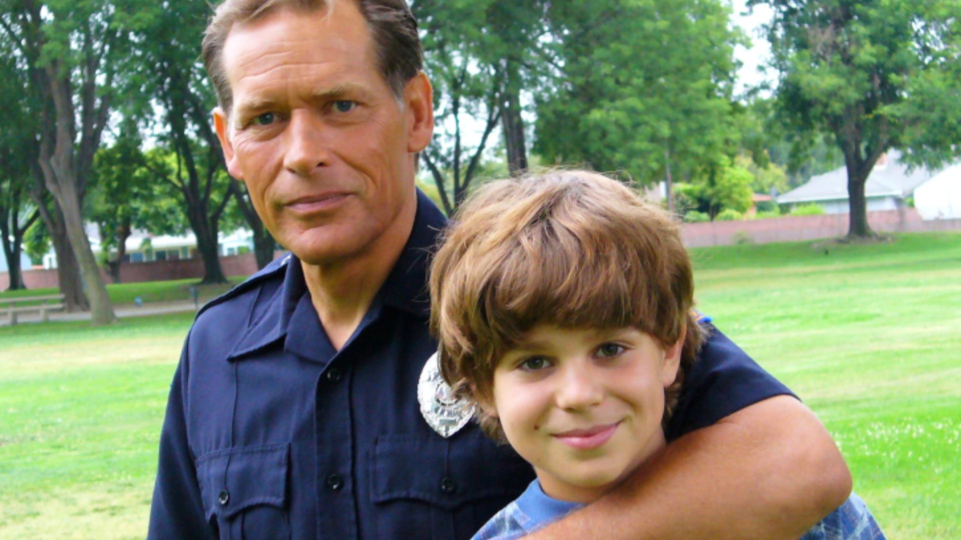 James Remar and Dominic Janes (young Dexter)