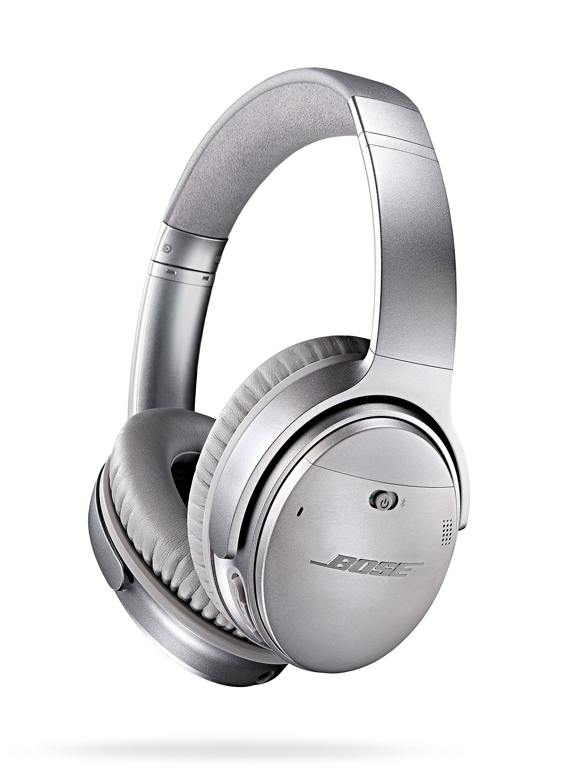 Grey Bose Quietcomfort 35 headphones