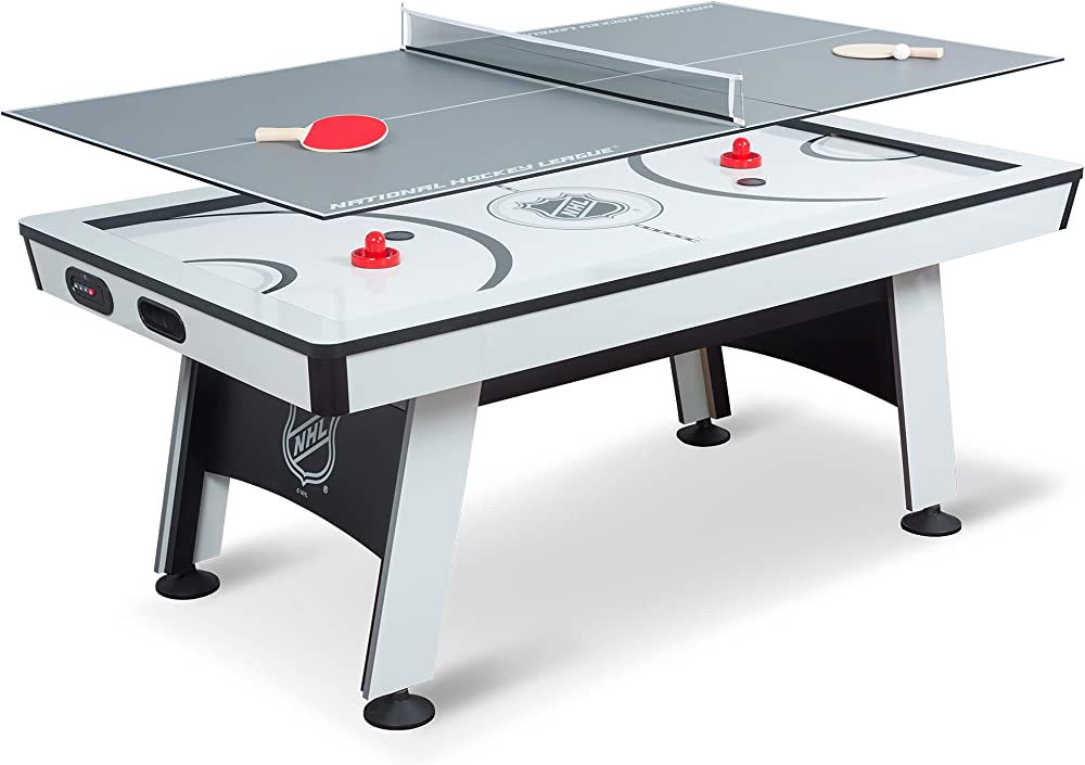 Grey and white EastPoint Sports NHL Power Play Air Powered Hockey Table