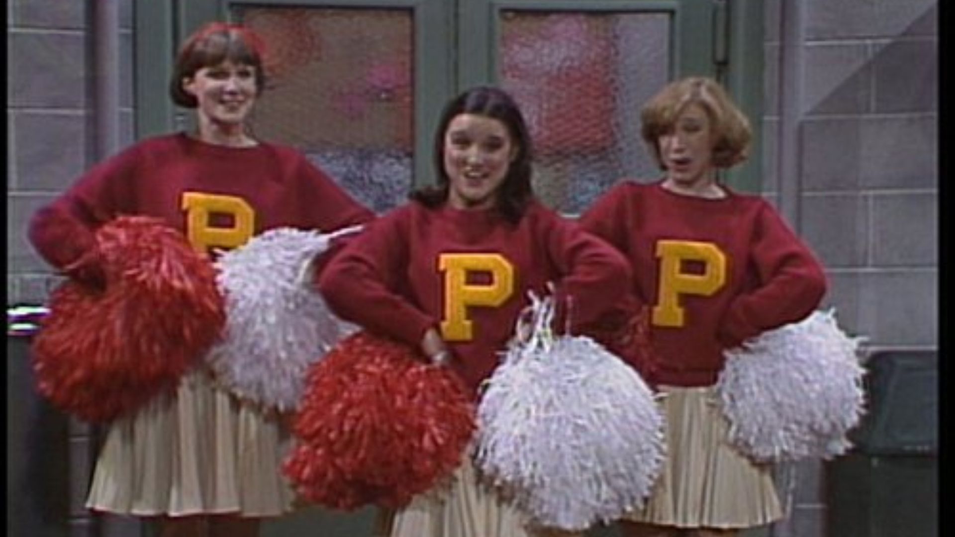Robin Duke Working As Cheerleader With Colleagues