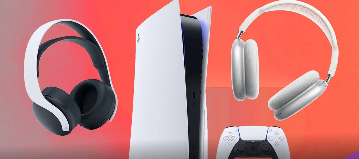 Wireless headphones and PS5