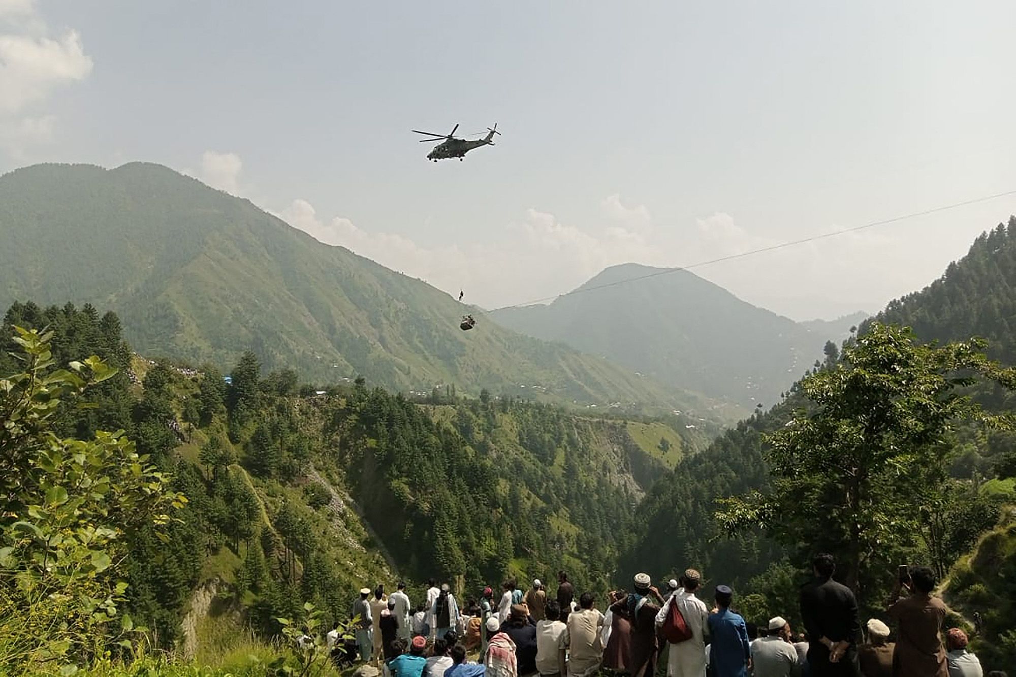Pakistan Cable Car Incident - Eight People Safely Rescued
