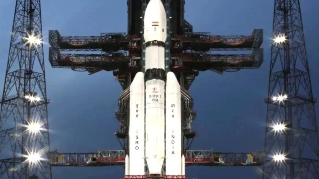 India's Chandrayaan-3 spacecraft before lift-off