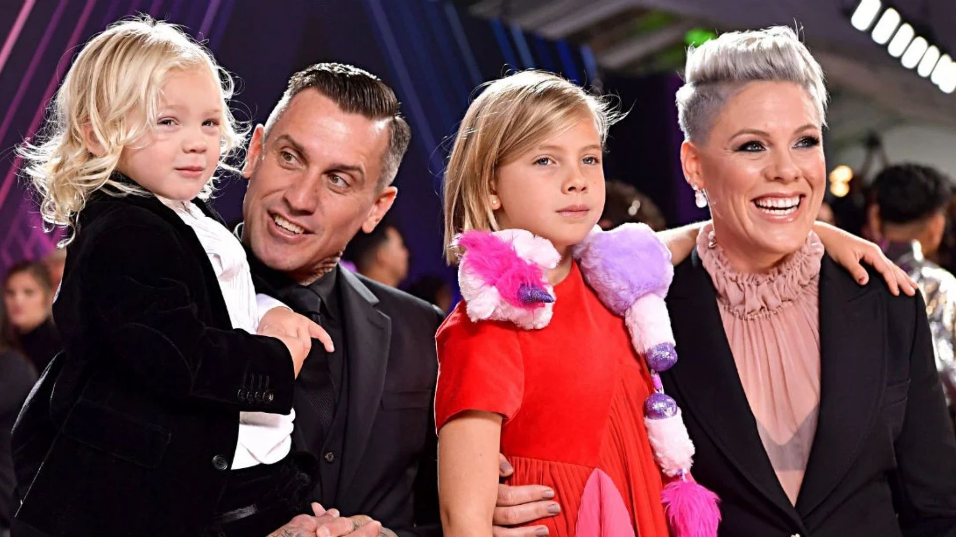 Carey Hart With Family