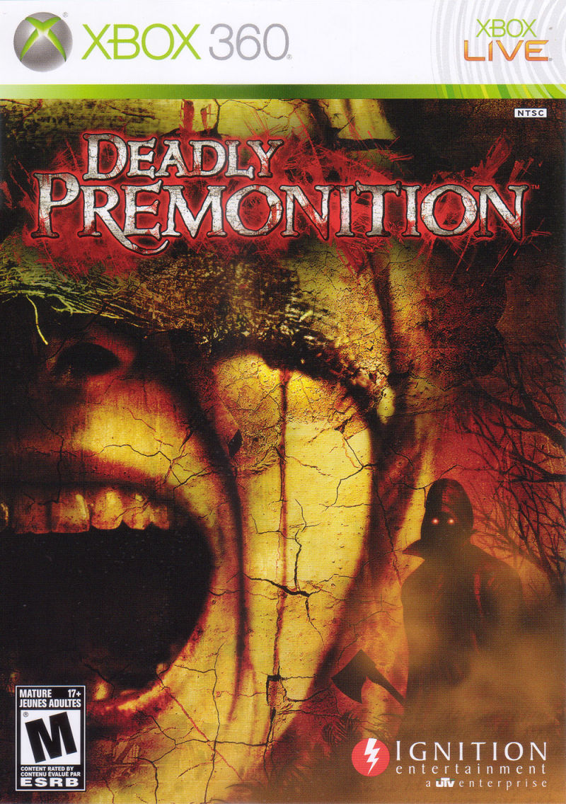 Deadly Premonition is an open world survival horror video game developed by Access Games. Set in the fictional, rural American town of Greenvale, Washington.