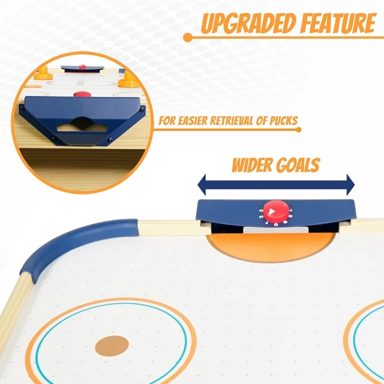 Wider goals poster of Harvil 4 Foot Air Hockey Table