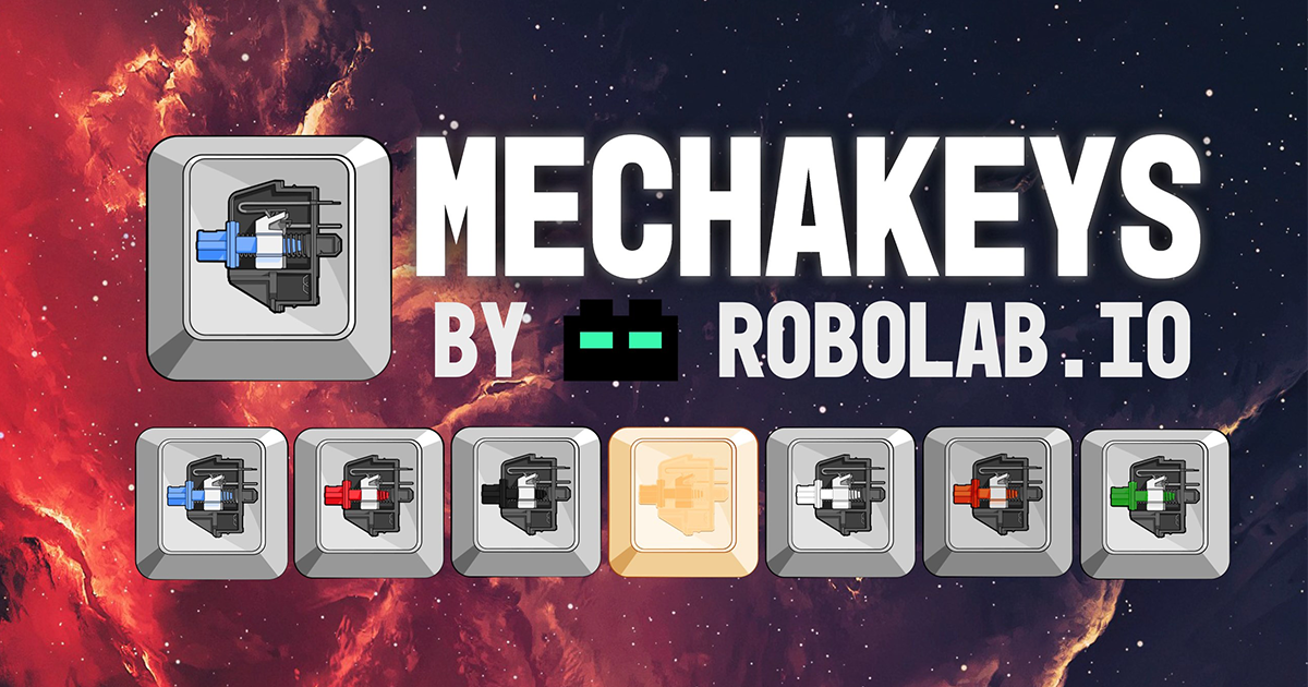 Mechakeys - A Mechanical Keyboard Simulator By Robolab.io