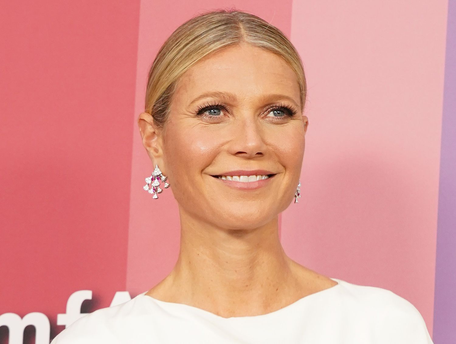 Gwyneth Paltrow wearing a white outfit