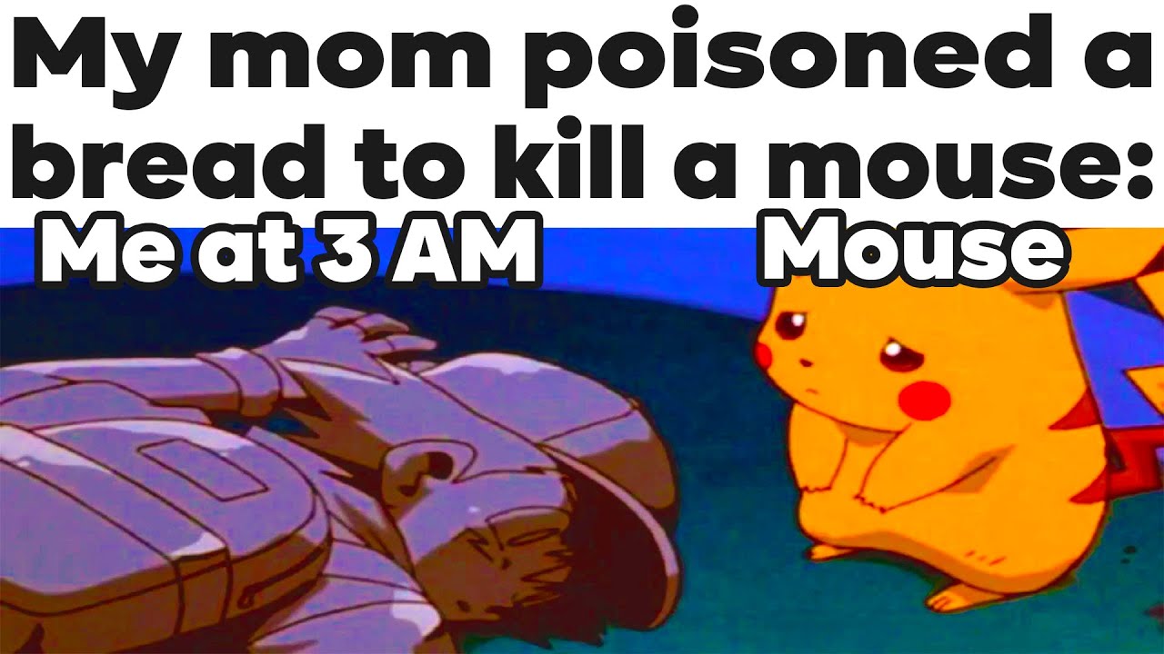 Pokemon Meme about a mouse avoiding the mouse being killed