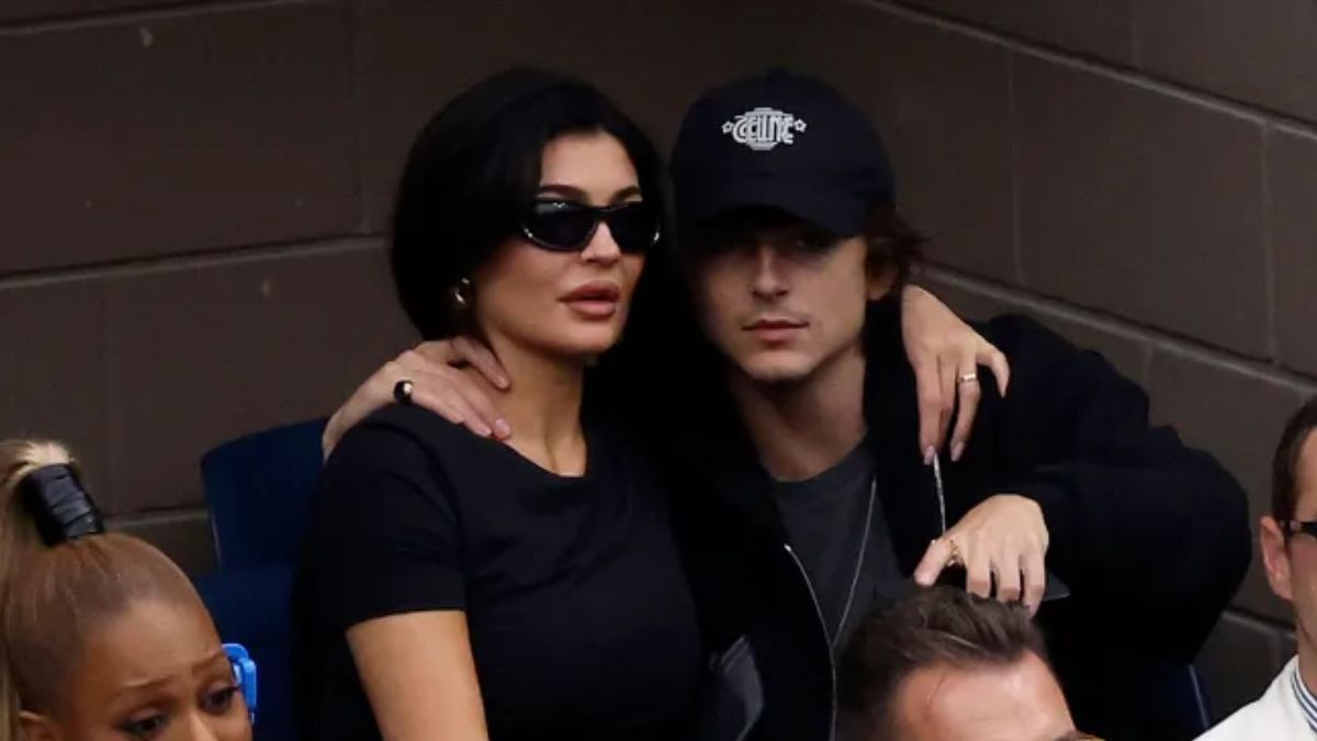 Kylie Jenner And Timothée Chalamet Show PDA At The US Open