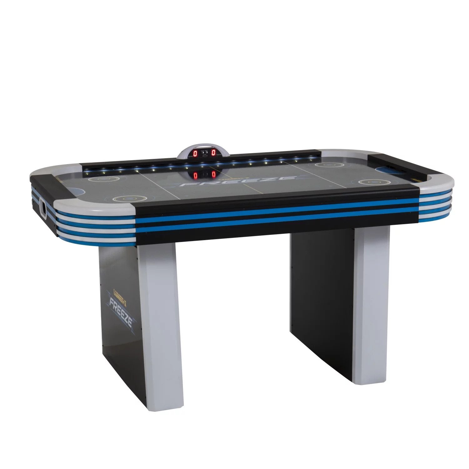 Triumph lumen-X lazer grey and black 6' air hockey table