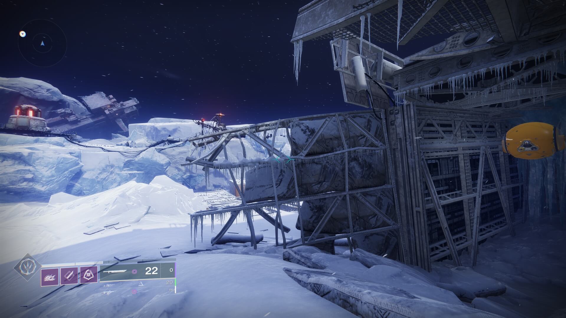 Destiny 2 somewhere in space