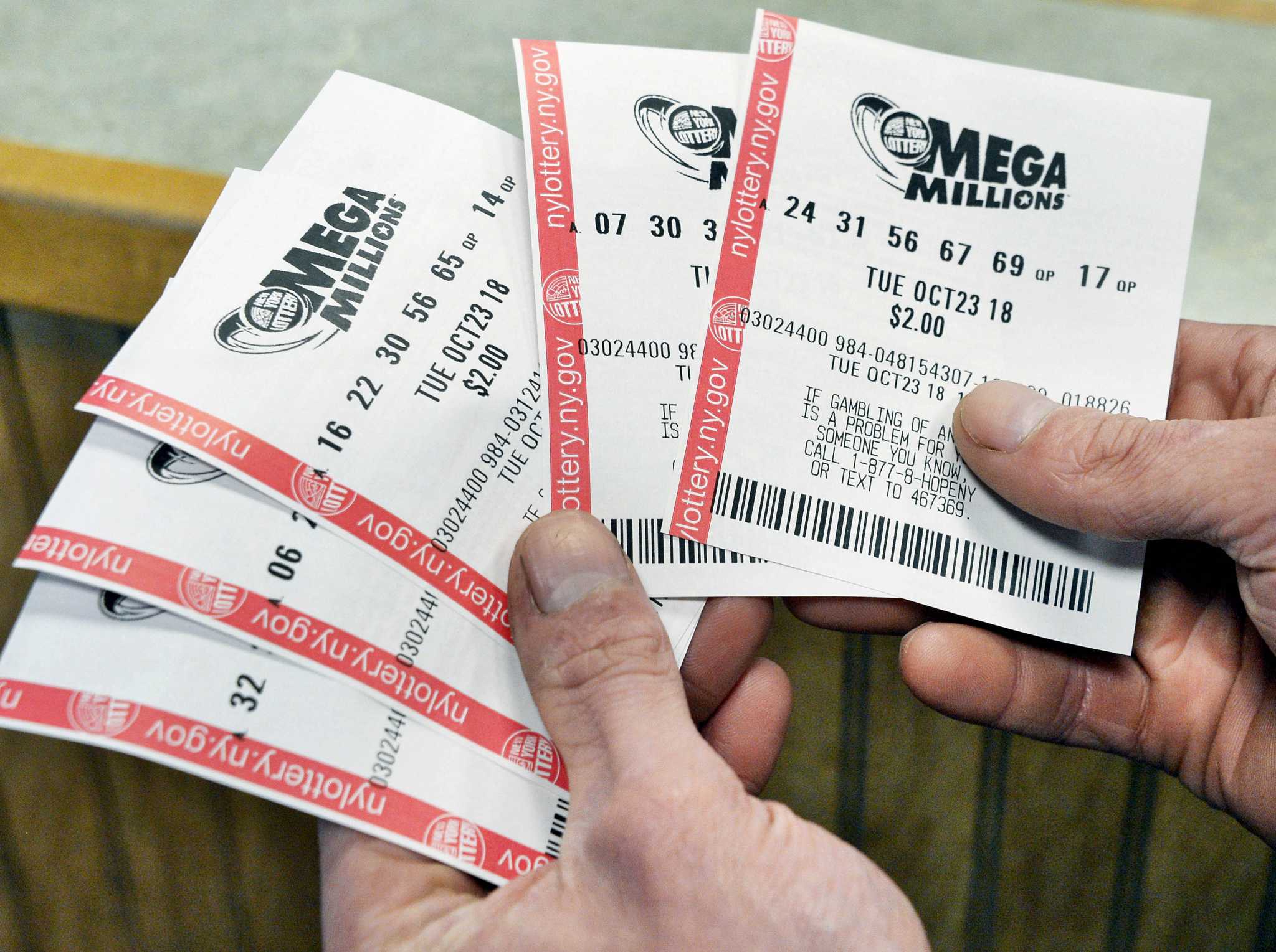 The lottery tickets of mega millions, a draw game
