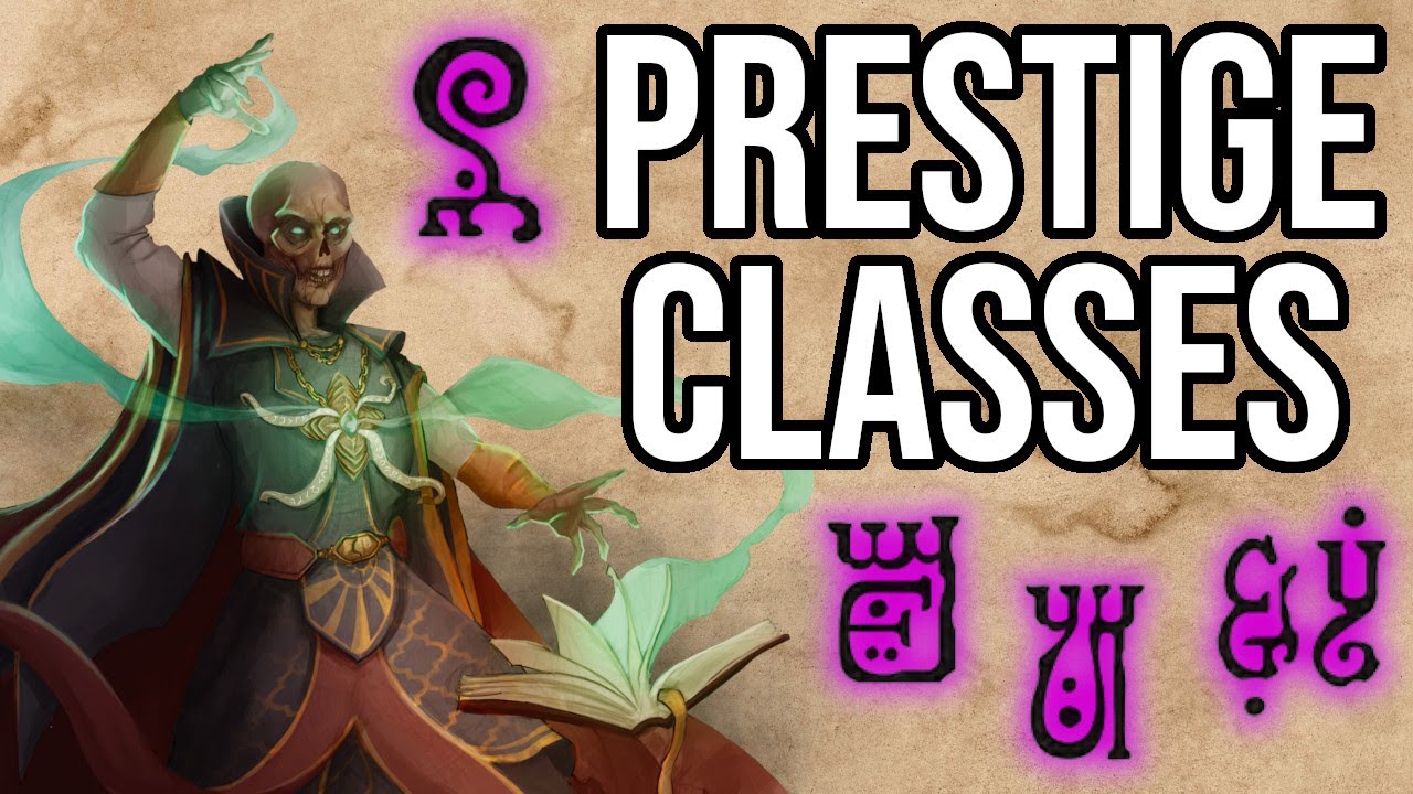 Prestige classes with skull face character preview