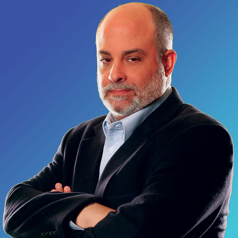 Mark Levin standing with his arms crossed