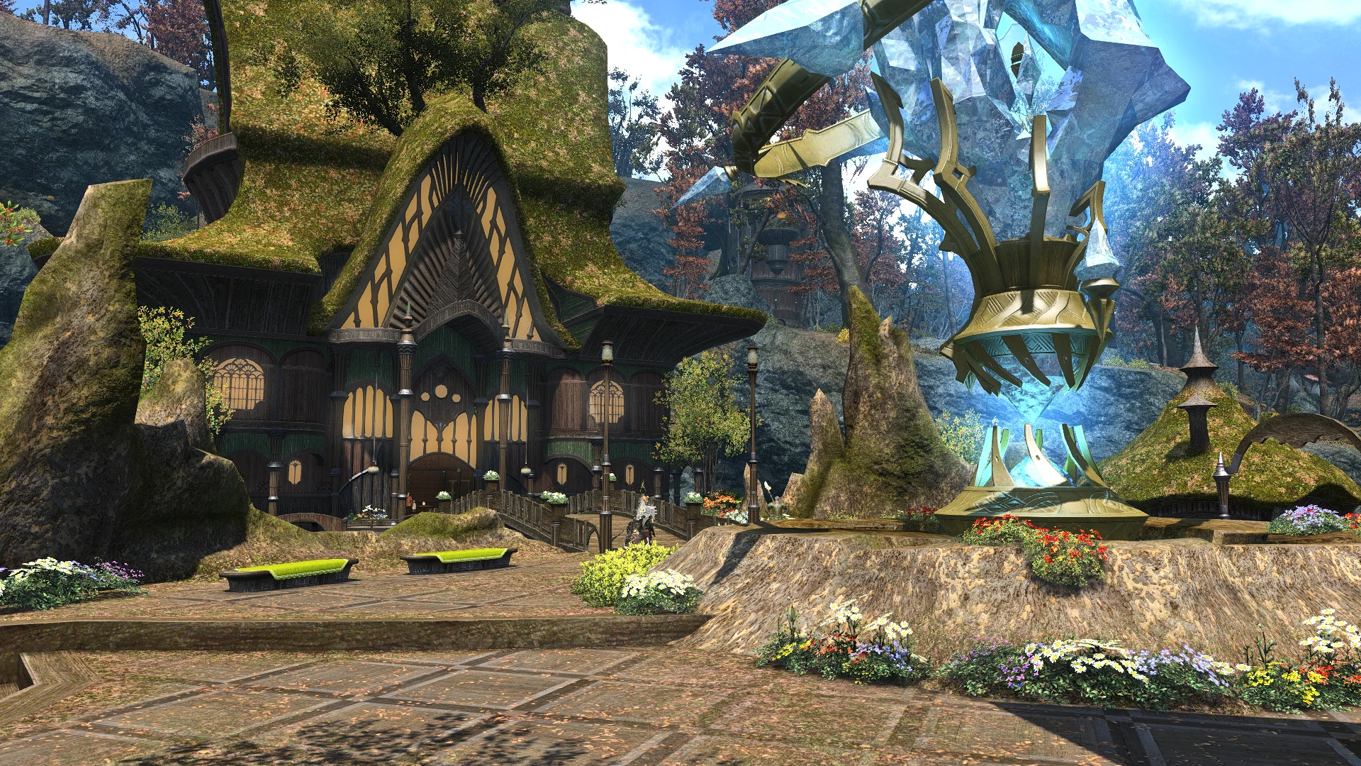 Palace in north shroud in final fantasy 14 level 27