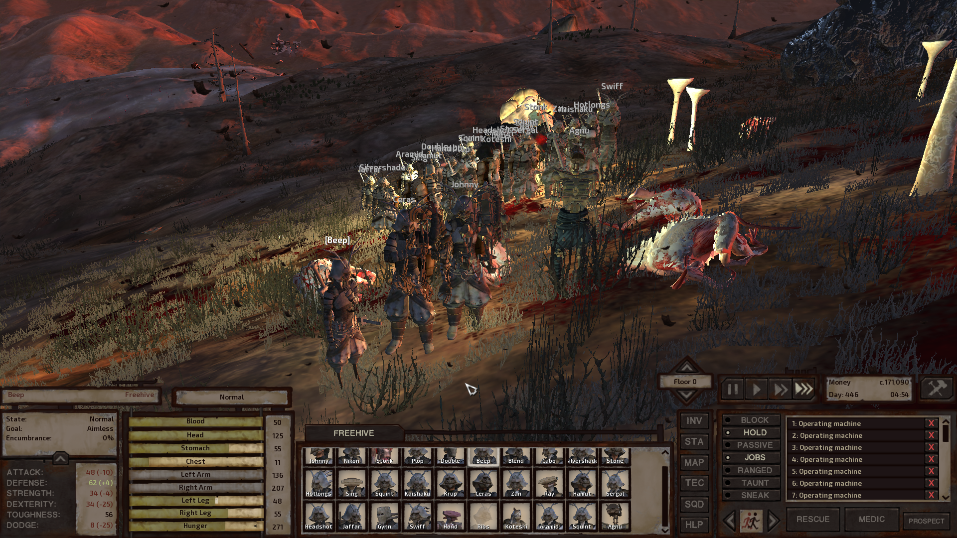 Kenshi agnu in a fight and took down the tower of abuse