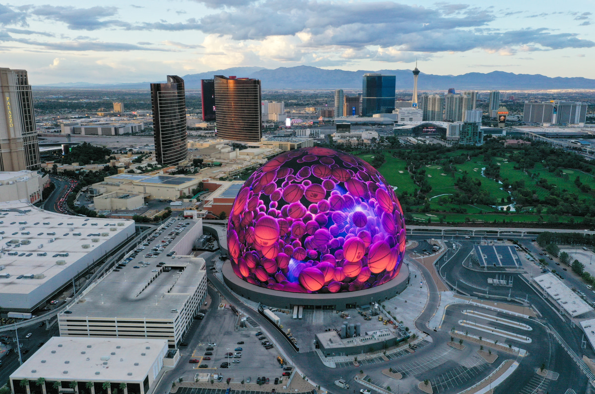 The Sphere of Las Vegas