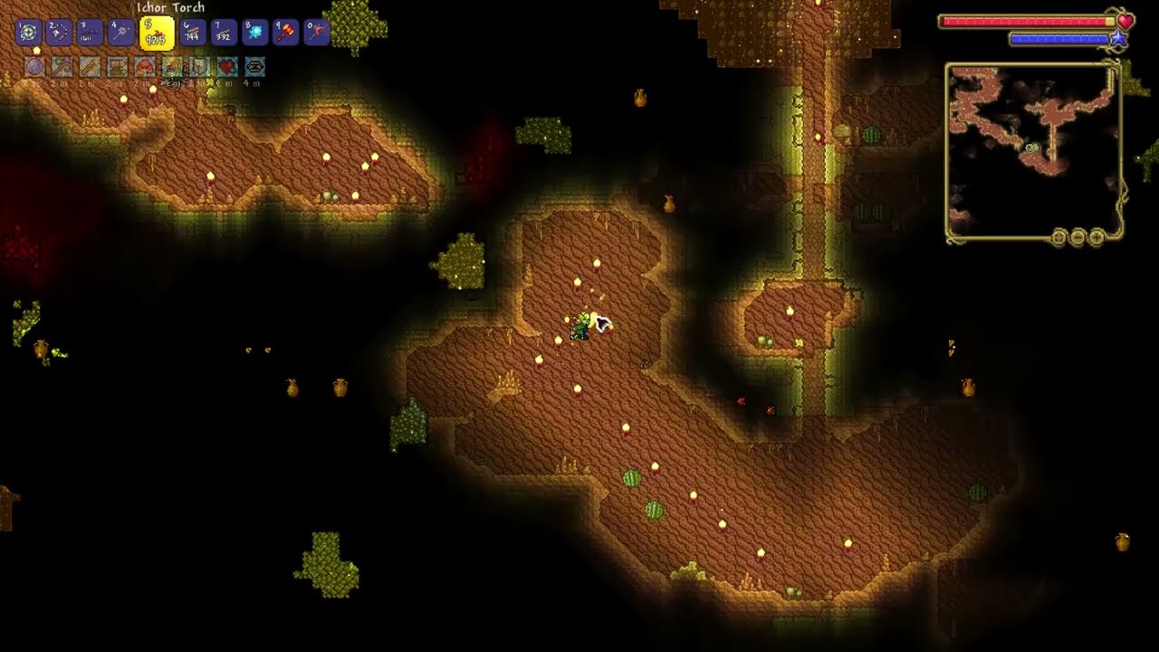 Map to find the bast statue in terraria