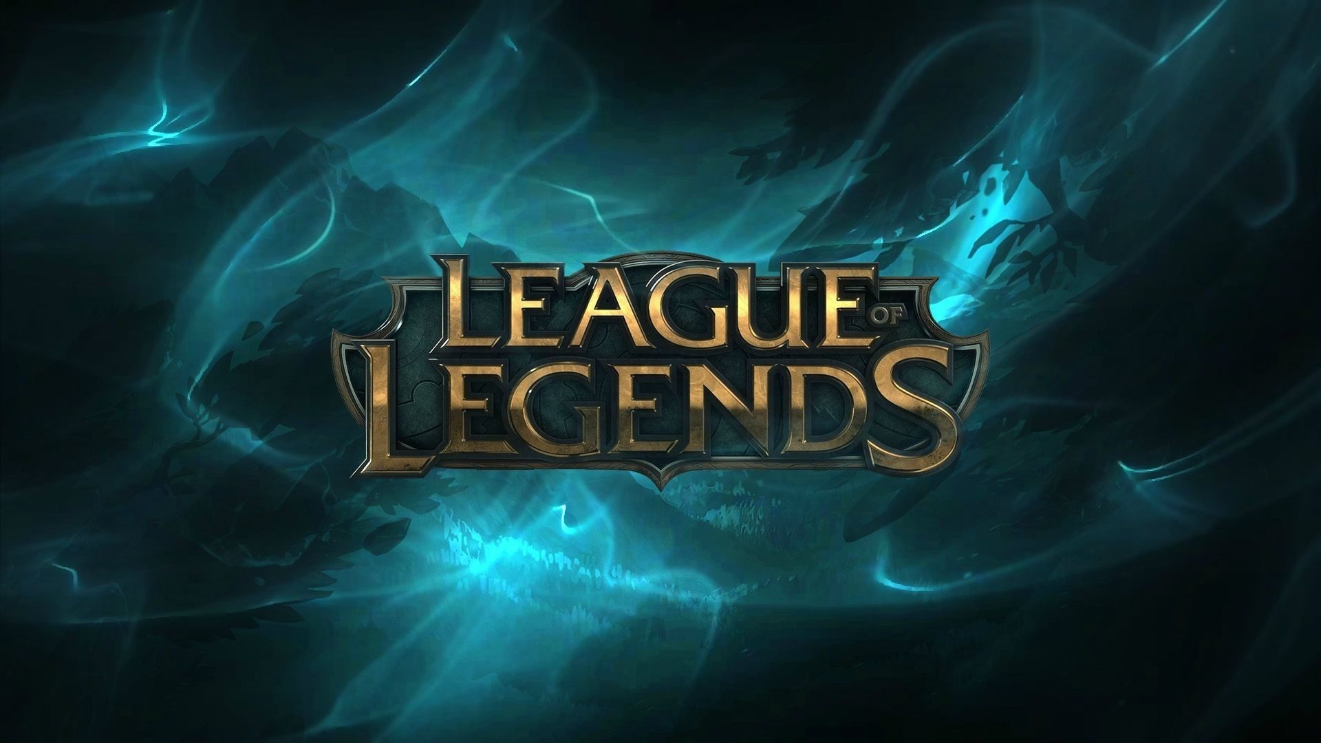 League of legends written on its game poster