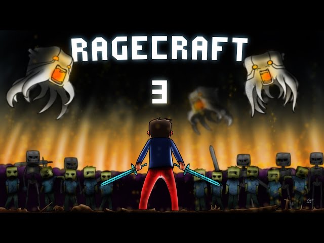 Ragecraft 3 character holding swords