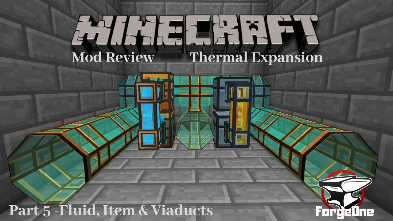 Minecraft thermal expannsion mod review written, game screenshot