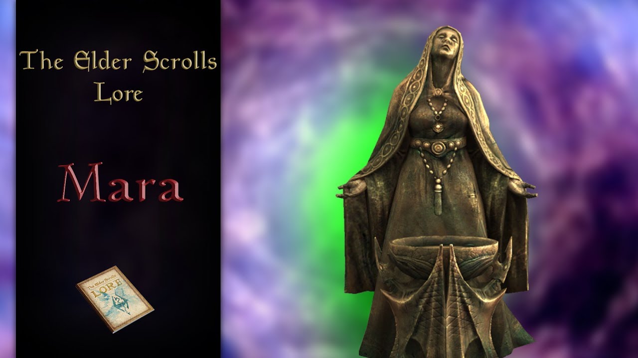 Mara the goddess of love statue in skyrim