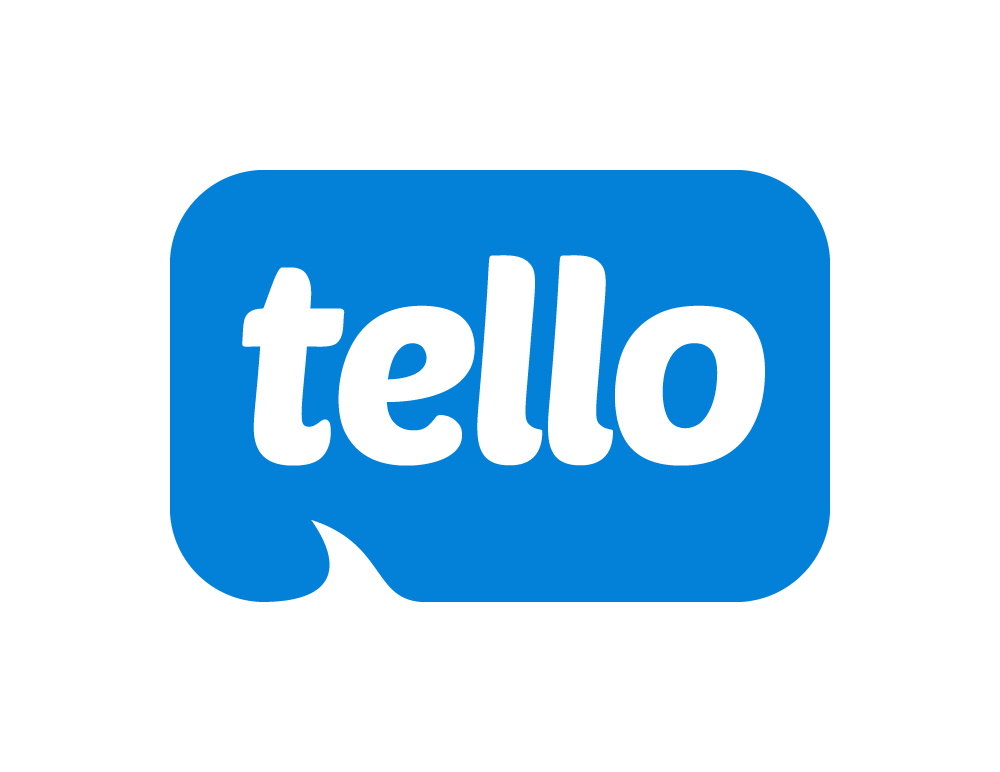 The official Tello logo