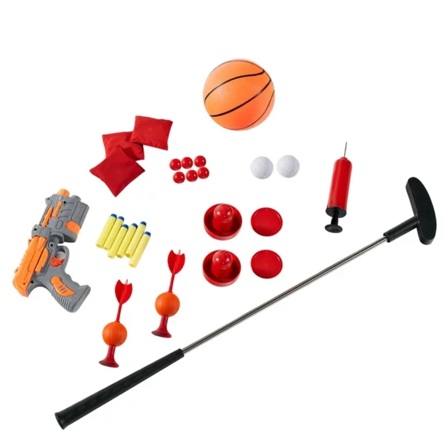 Accessories of the MD Sports 48 Inch 7 In-1 Combo Table