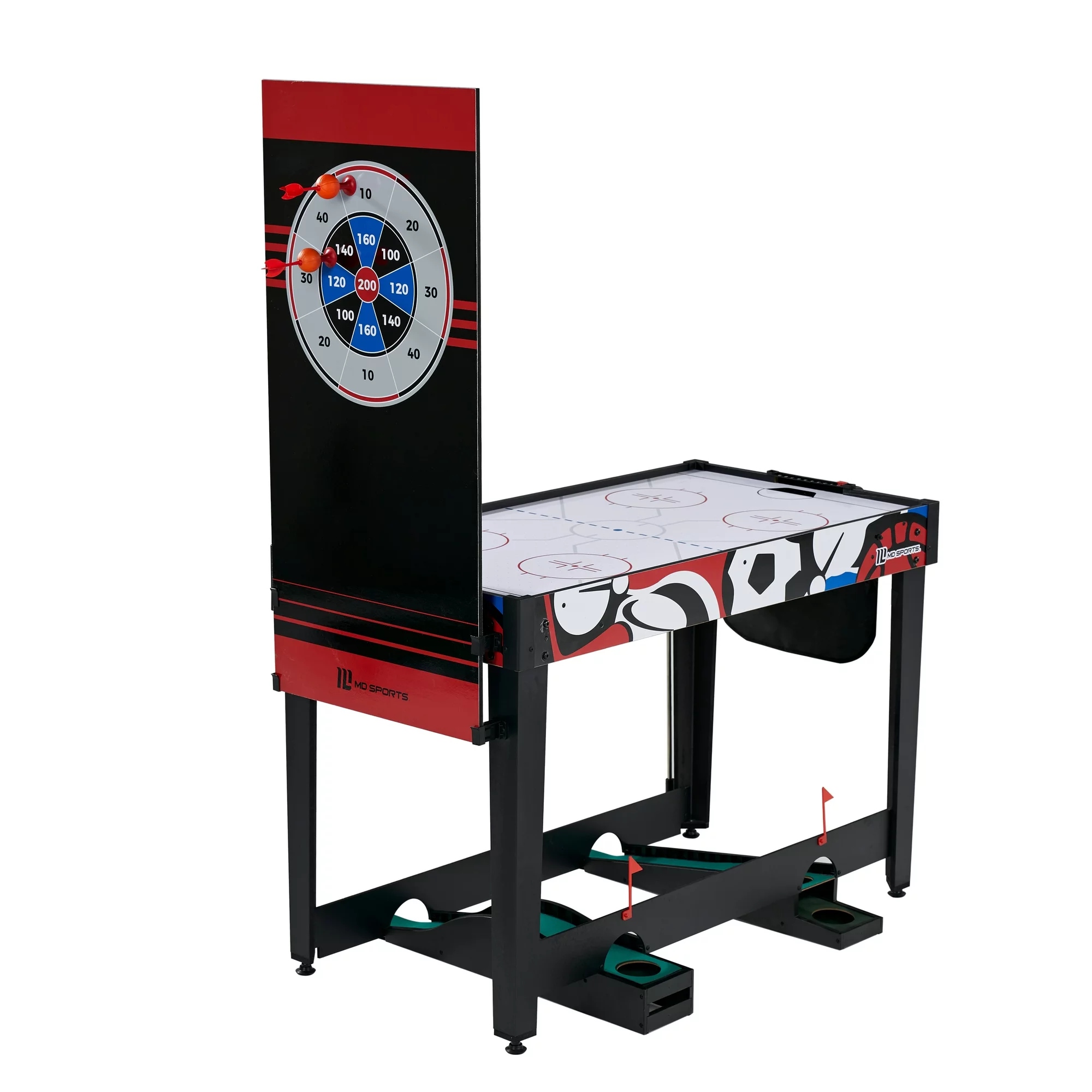 Darts section of the MD Sports 48 Inch 7 In-1 Combo Table