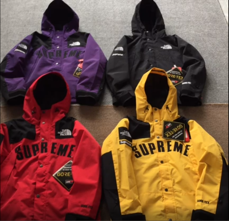 Four hoody jackets of high quality replicas