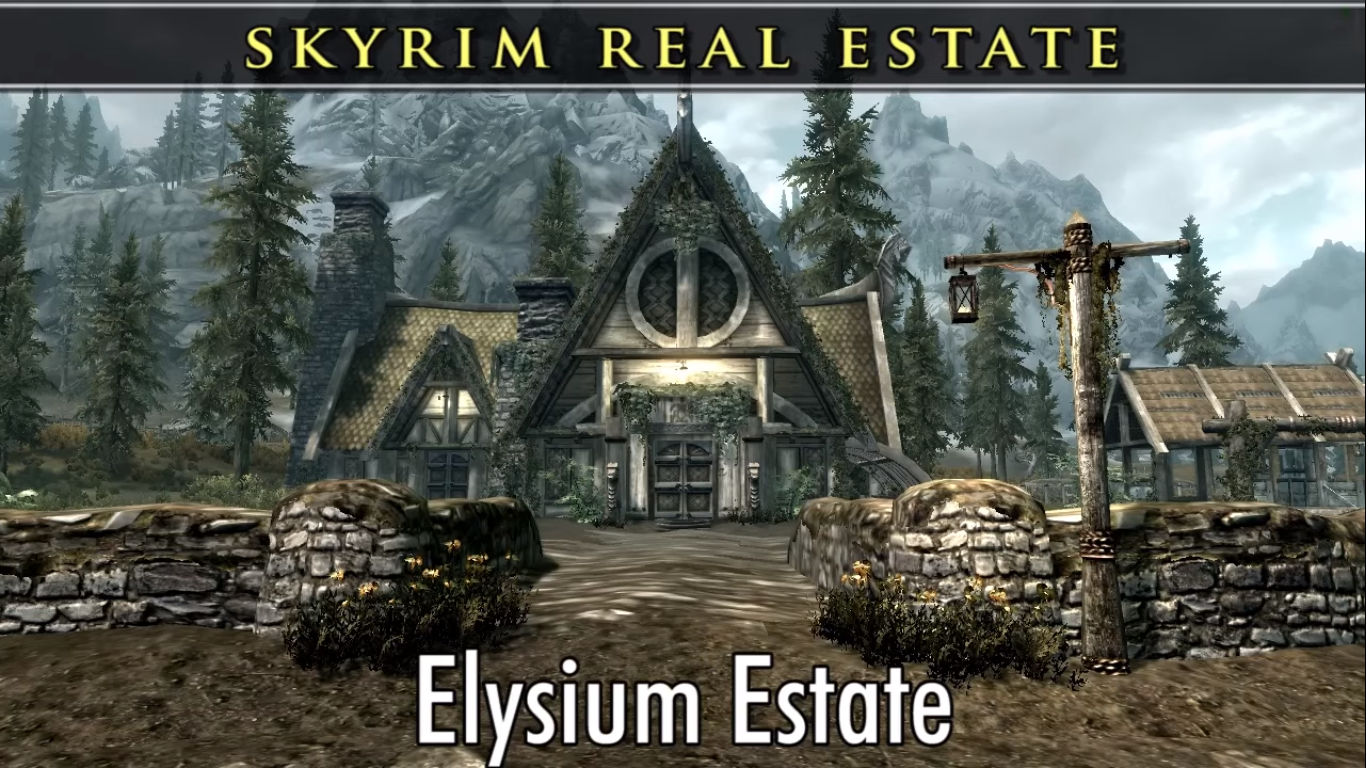 Elysium Estate house in skyrim