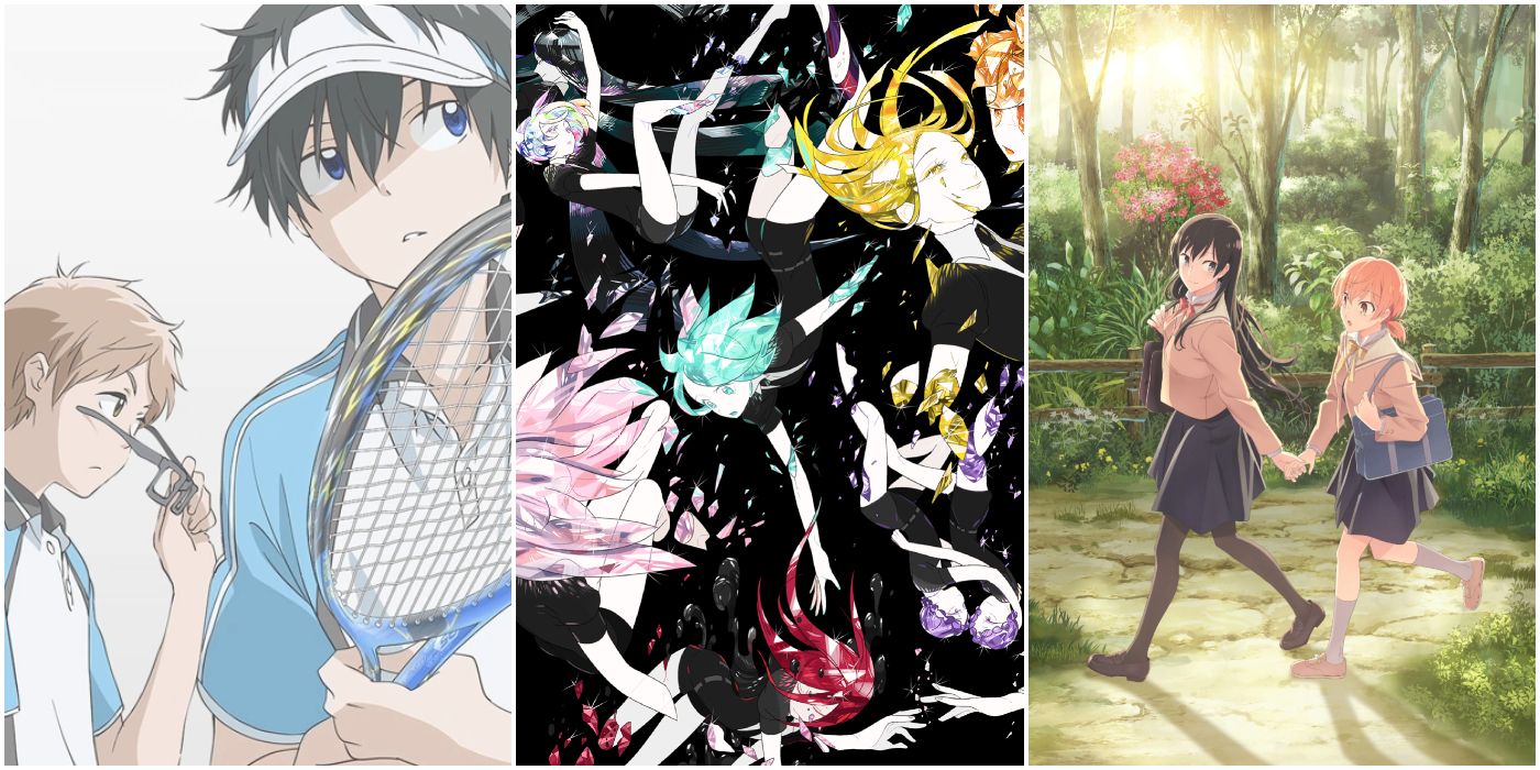 Collage of three s2 manga series