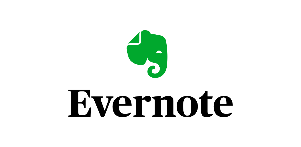 Evernote logo and text