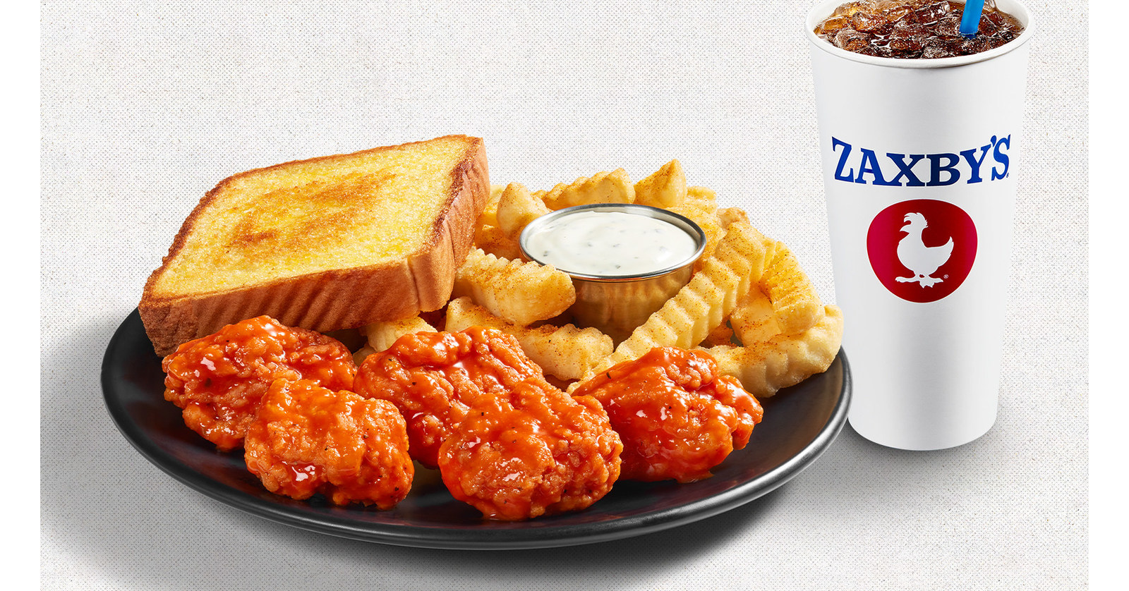 Signature dish of zaxby's, chicken fingers