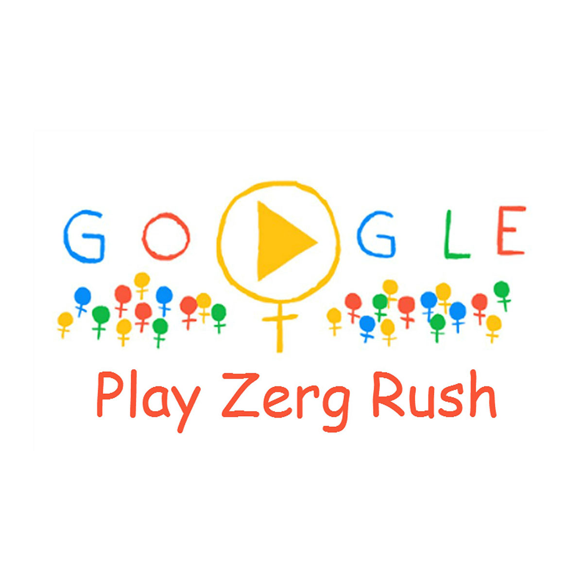  the Google Zerg Rush Easter egg